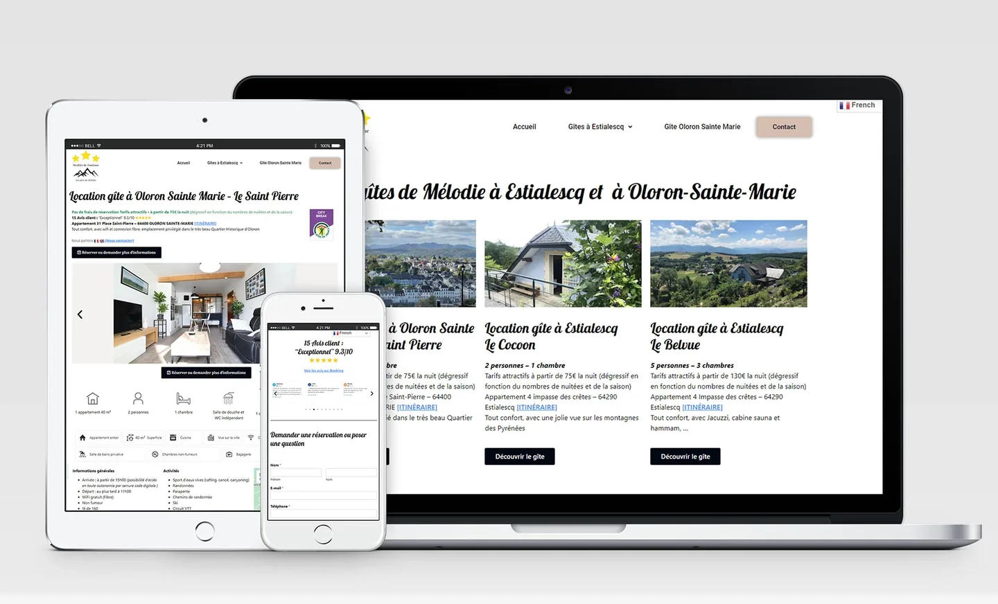 Comment créer un site internet pour la location d'un gîte ?