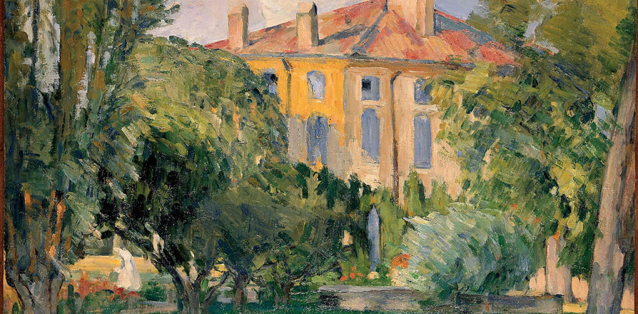 Paul Cezanne, The House of the Jas de Bouffan, c1874