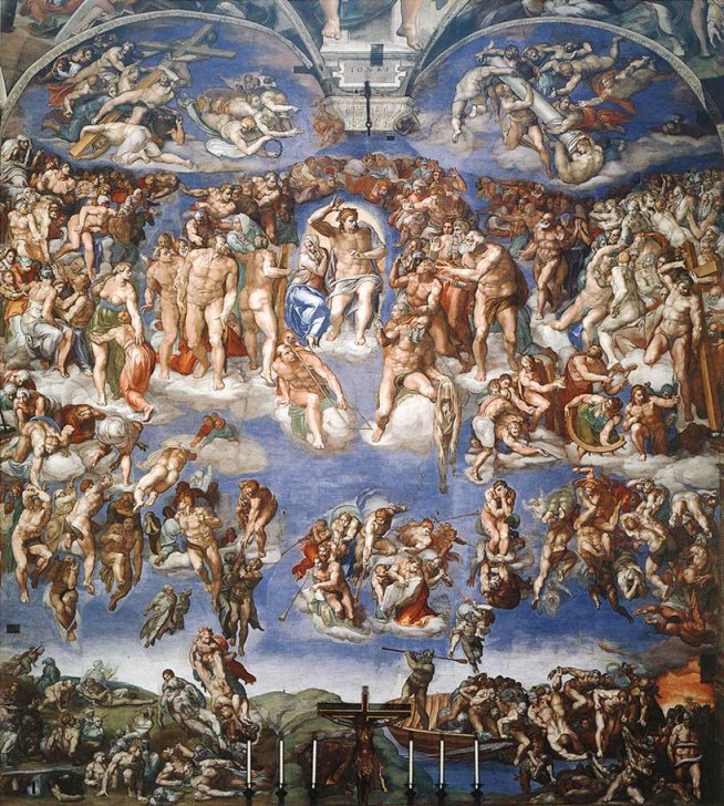 Michelangelo Il Giudizio Universale original