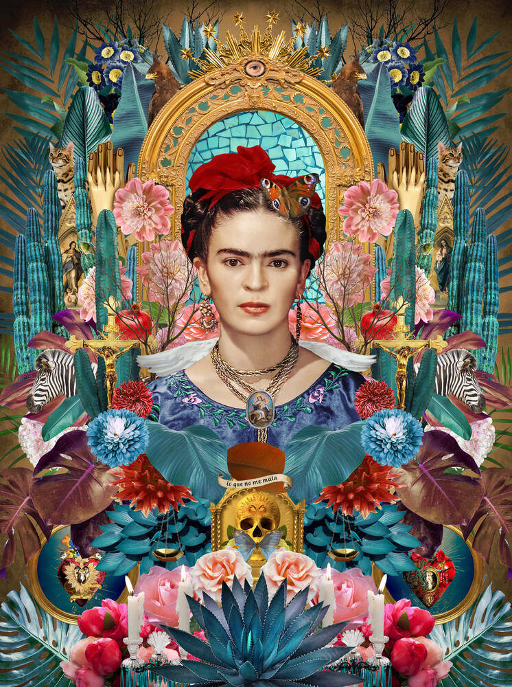 icone mexicaine frida kahlo original